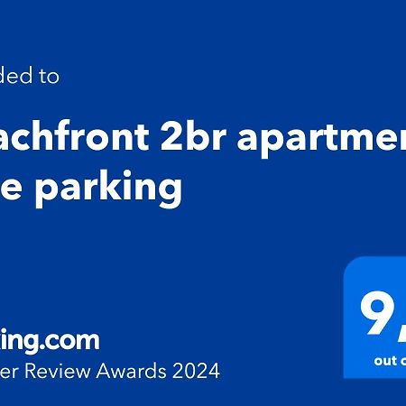 Beachfront 2Br Apartment - Free Parking Livadi  Exterior photo